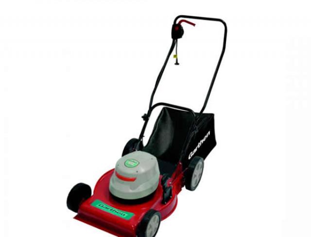 GR-2200C - Cortador de Grama Elétrico 2200W 500mm 220V com Recolhedor de 41L - GARTHEN