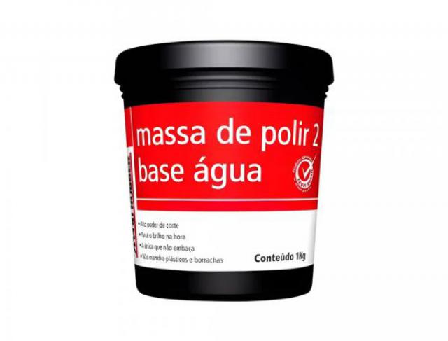Massa de Polir Nº 2 Base Água Maxi Rubber 1kg