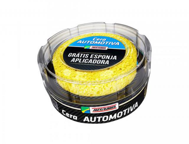 Cera Automotiva c/ Espuma 200g - MAXI RUBBER