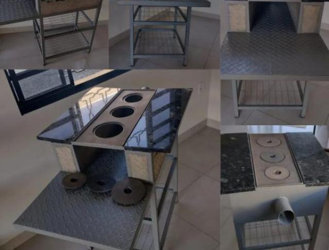 Fabricação de Fogão a lenha
