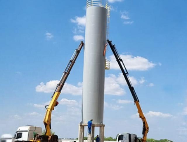 Fabricação de Caixa D'águas metálicas