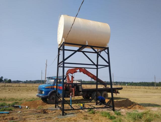 Reservatório Elevado de Água – Capacidade de 10 Mil Litros