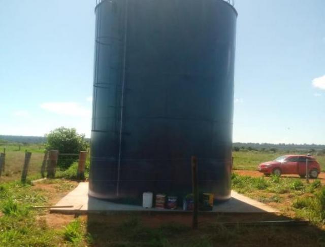 Caixa de água 100 mil litros para fazenda