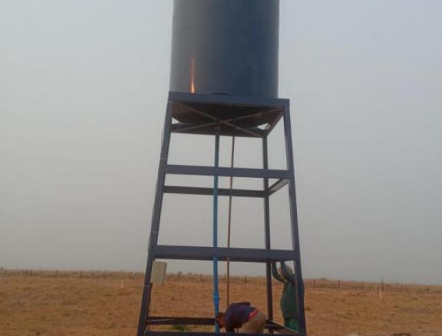 Caixa d’Água Metálica Elevada de 10 Mil Litros