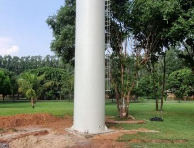 Caixa d’Água Metálica de 20 Mil Litros – Fazenda América | Tabaporã – MT