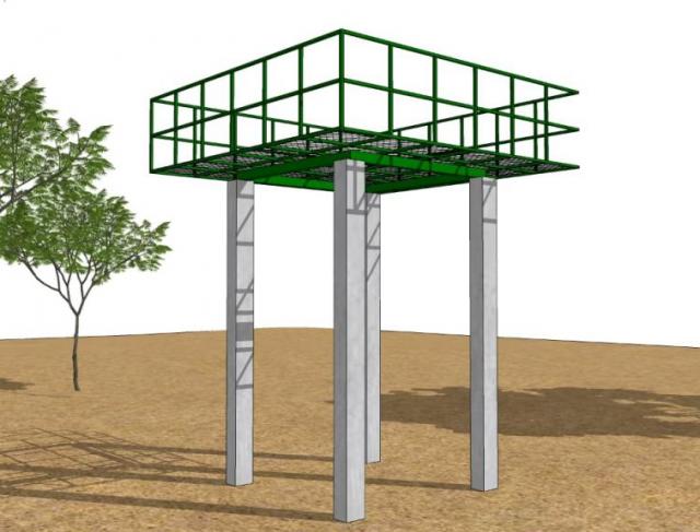 Suporte Metálico para Caixa d’Água