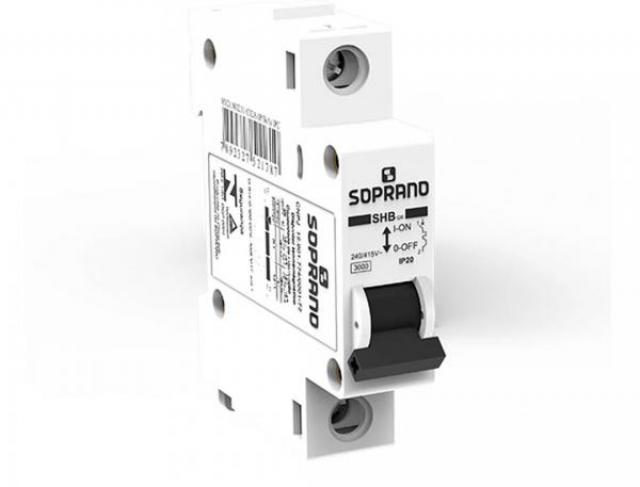 Disjuntor Monopolar SHB GII C0 16A - Soprano