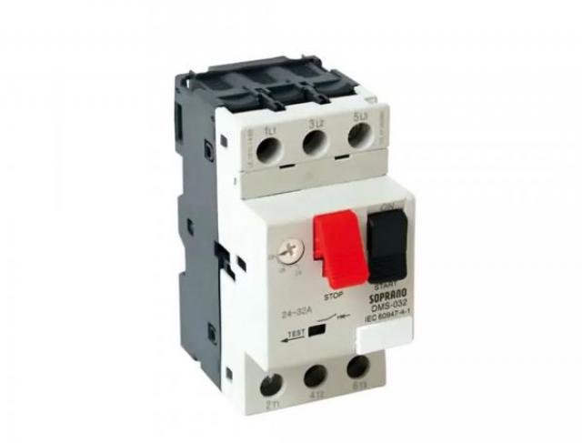 Disjuntor Protetor Motor DMS-032 (0,63–1A) - Soprano