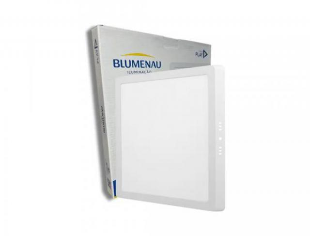 Plafon Led 18w Quadrado Sobrepor - Blumenau